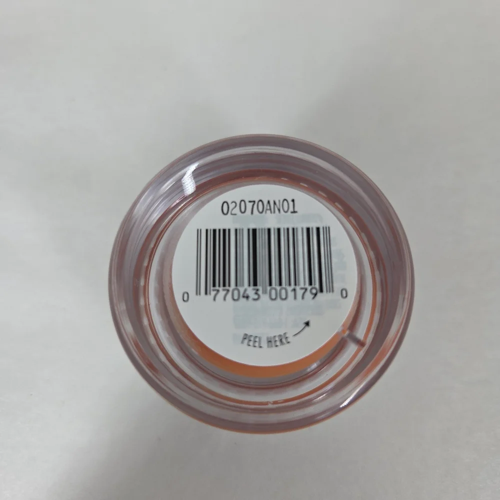 St. Ives Fresh Peach 100% Natural Sugar Lip Scrub Sealed .5oz